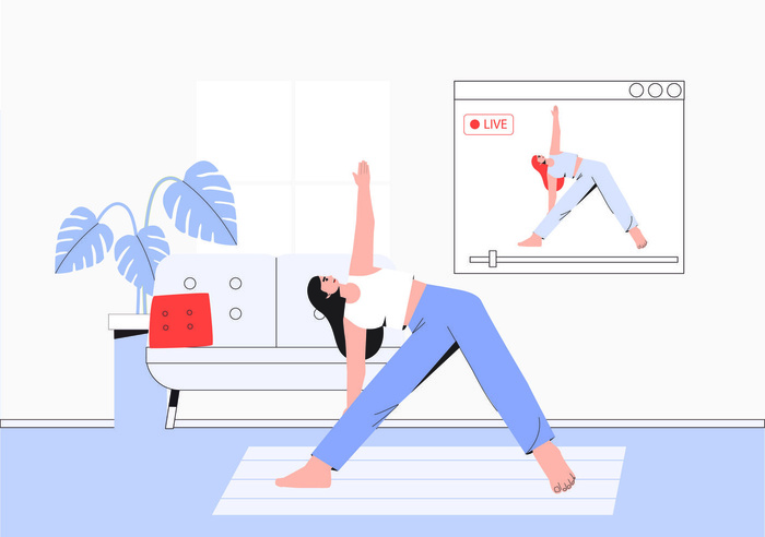 扁平化人物场景办公互联网等距ai矢量设计网页海报UI素材插画