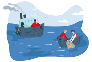 扁平化人物场景办公互联网等距ai矢量设计网页海报UI素材插画