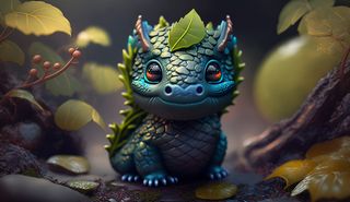 可爱小龙，大眼睛，梦幻，综合使用