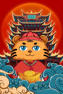 虎年大吉2022虎年海报虎年虎虎生威迎新年 虎年大吉2022虎年海报虎年虎虎生威迎新年