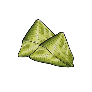 粽子绿叶免抠