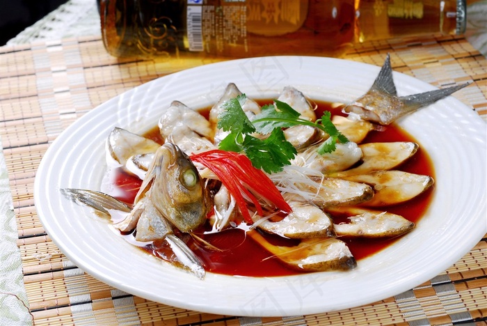 海鲜鲜椒昌鱼美食素材中华美食