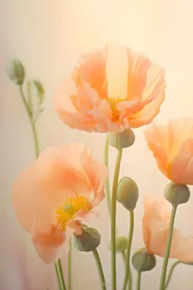 鲜花粉色唯美意境摄影