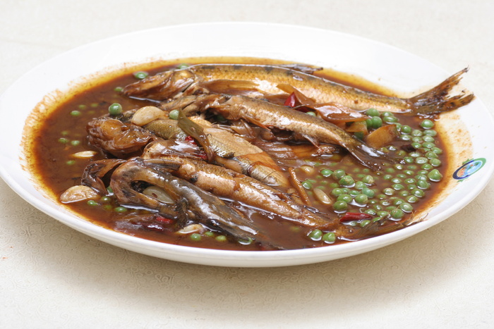 酱爆杂鱼 (2)