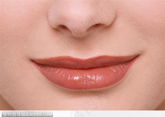 微笑时的嘴唇