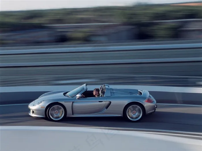 保时捷911CarreraPORSCHE敞篷跑车高清摄影图