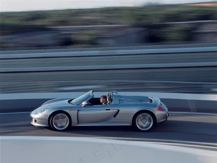 保时捷911CarreraPORSCHE敞篷跑车高清摄影图