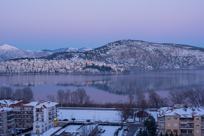 冬天白雪背景风景