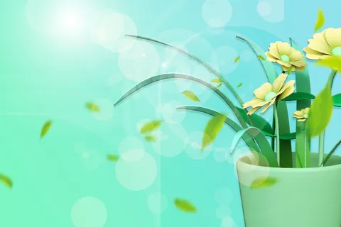 春天背景图兰花阳光绿色清新大尺寸高清 春天背景图兰花阳光绿色清新大尺寸高清