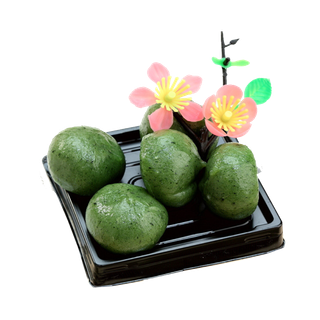 清明节海报设计插图卡通青团素材图片元素png透明背景