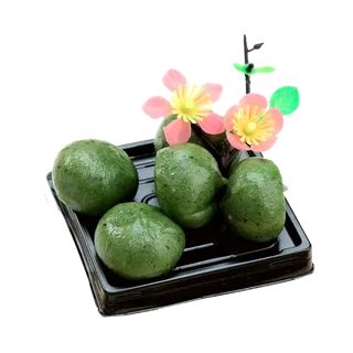 清明节海报设计插图卡通青团素材图片元素png透明背景