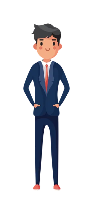 商务人士素材免扣手绘卡通 商务人士素材免扣手绘卡通