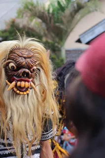 恐怖怪物面具图片