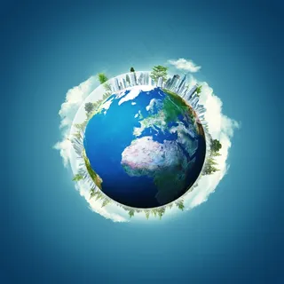 微型地球城市海洋 微型地球城市海洋