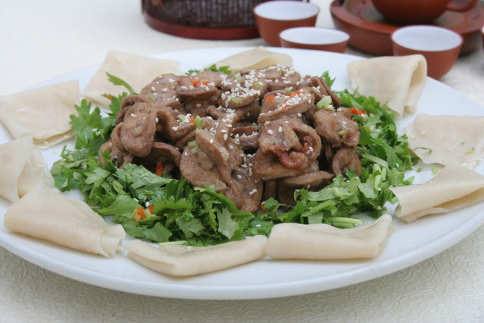 薄饼金钱野猪腰36元