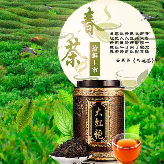 设计茶叶春茶上市素材psd模版下载