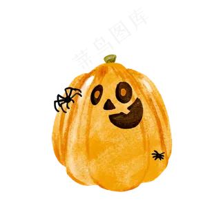 万圣节节日卡通素材南瓜