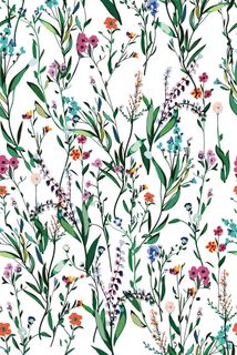 花卉唯美手绘花朵面料纹理手机壳布料面料印花服装矢量图案素材