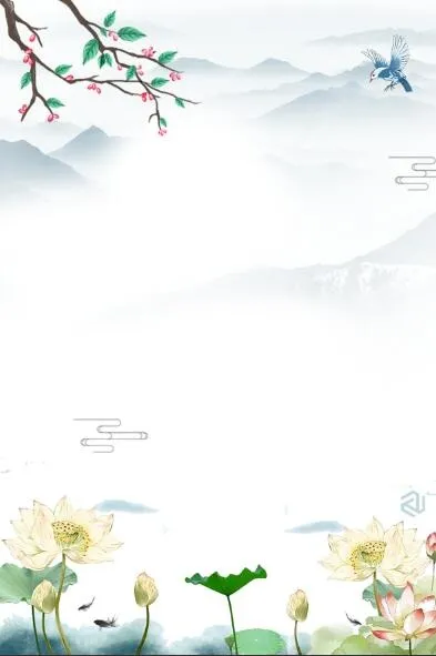 清明节踏青海报psd模版下载