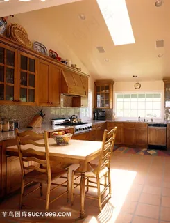 田园式厨房摄影