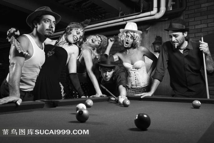 台球摄影图片