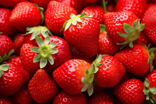 草莓水果摄影图