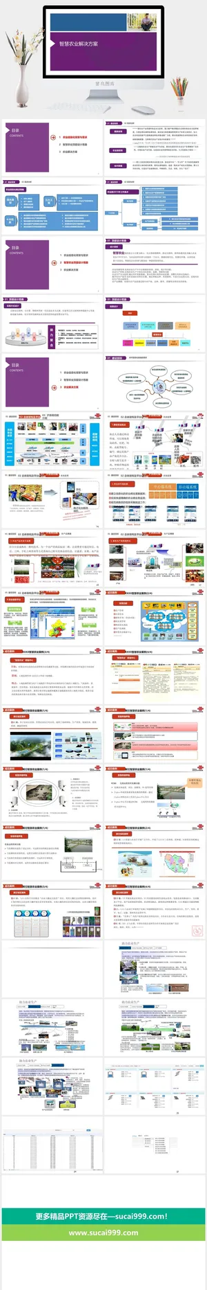 智慧农业PPT模板