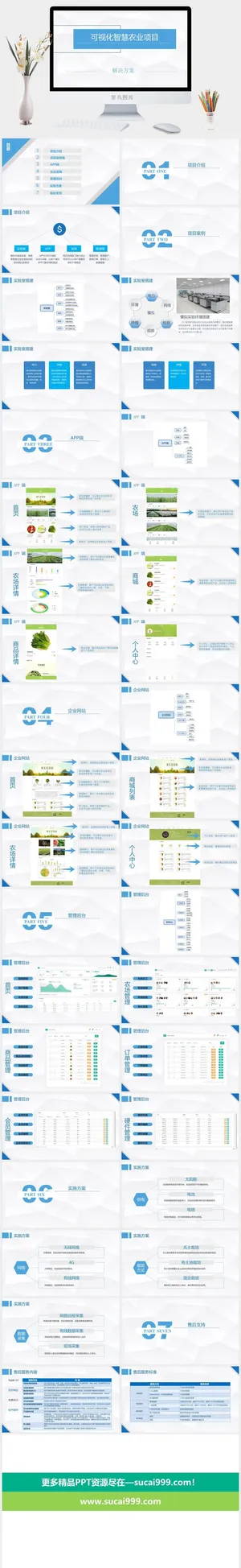 智慧农业PPT模板