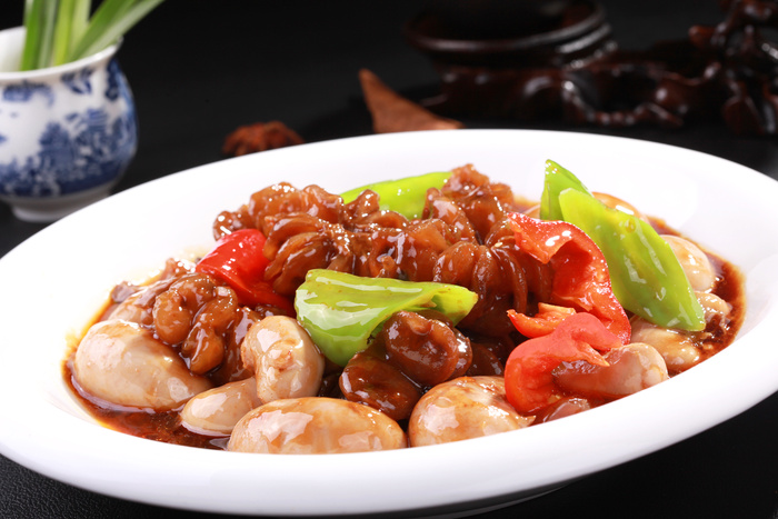 牛鞭炒鸡腰 (1)