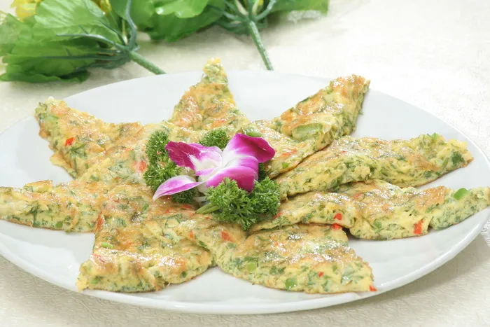 尖椒海藻摊鸡蛋 