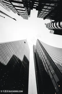 城市高楼大厦仰视 城市高楼大厦仰视
