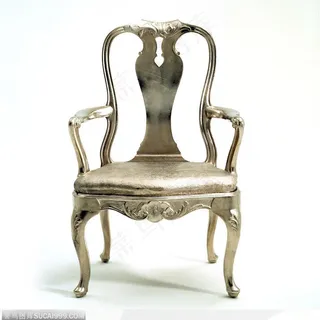 复古金属质感椅子家具图片