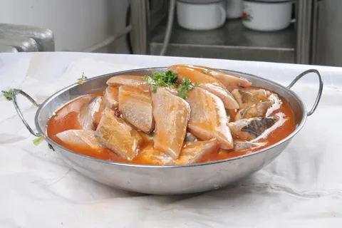 48.野菜烧带鱼  -燕北莜面村