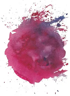 玫红色渐变水墨晕染高清图片