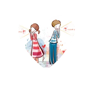 情侣告白情人节