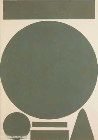 深邃深纹路中式传统纹样集锦中国风图片