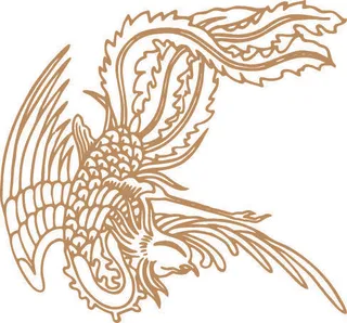 传统中国风古典宫廷龙凤吉祥喜庆图案图腾纹样矢量图设计素材