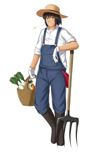 农夫 PNG免抠(2480x3507)