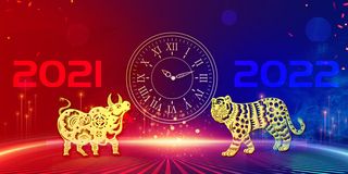 2022年会主题背景墙PS模板企业春节晚会舞台背景LED图片设计素材