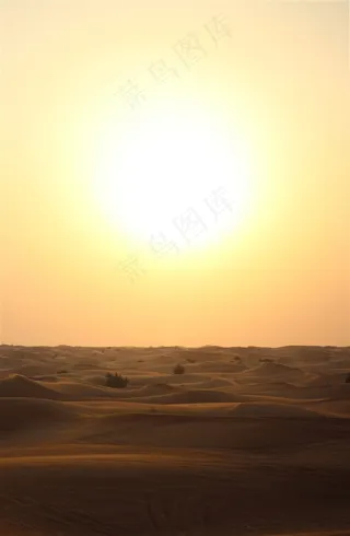 壮丽的沙漠素材