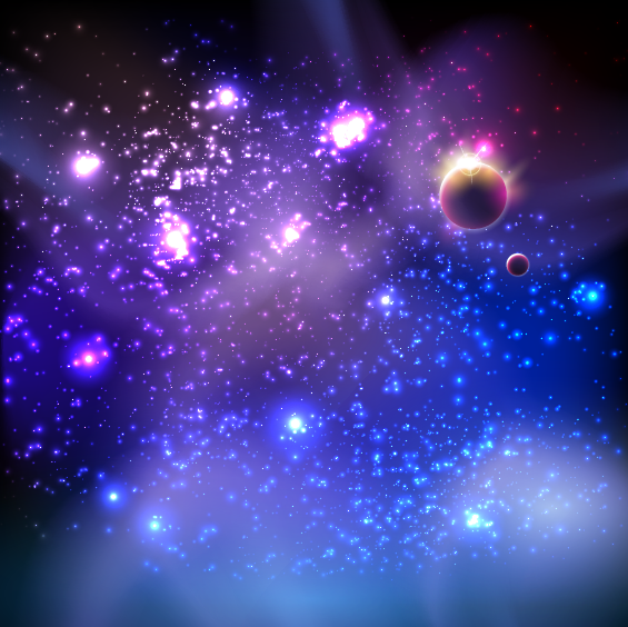 设计元宇宙天空素材eps,ai矢量模版下载