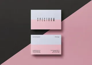 名片样机设计素材