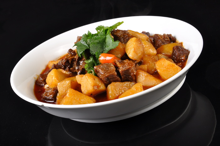 土豆烧牛肉餐饮菜单高清图