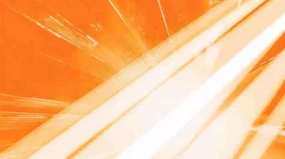 橙色灯光光照渐变纹理背景