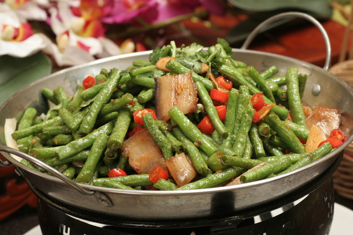 干锅菜豆角
