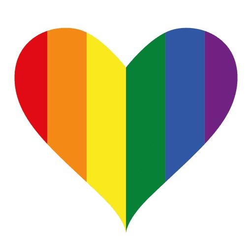 LGBT 心 PNG免抠(512x512)