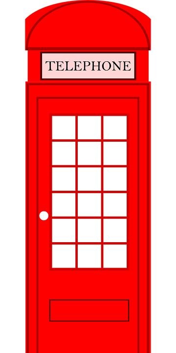 电话亭 PNG免抠(360x720)