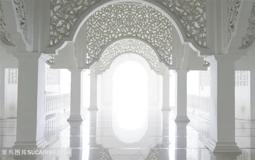 欧洲教堂室内装修高清图