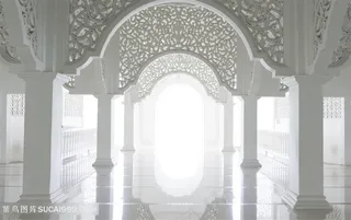 欧洲教堂室内装修高清图