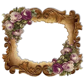 欧式卡通线条边框